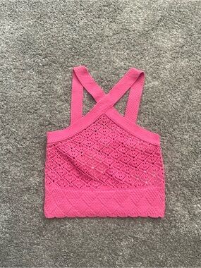 BNWT JDY Carmine Rose halterneck top